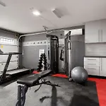 Outdoor Retreat Games And Fitness Room Make For Vacation Vibes